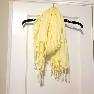 Light Yellow Scarf